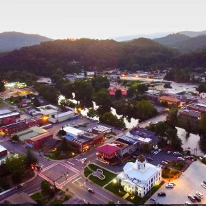 view of bryson city